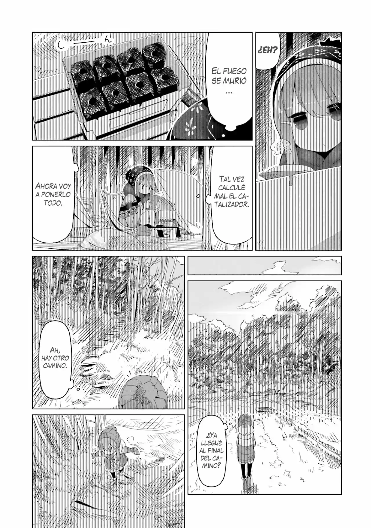 Yurucamp capítulo 11, página 17