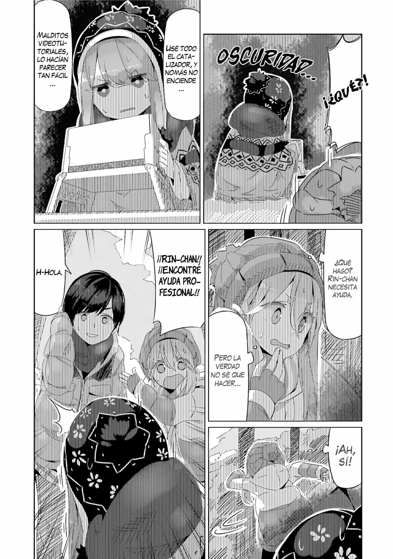 Yurucamp capítulo 11, página 19