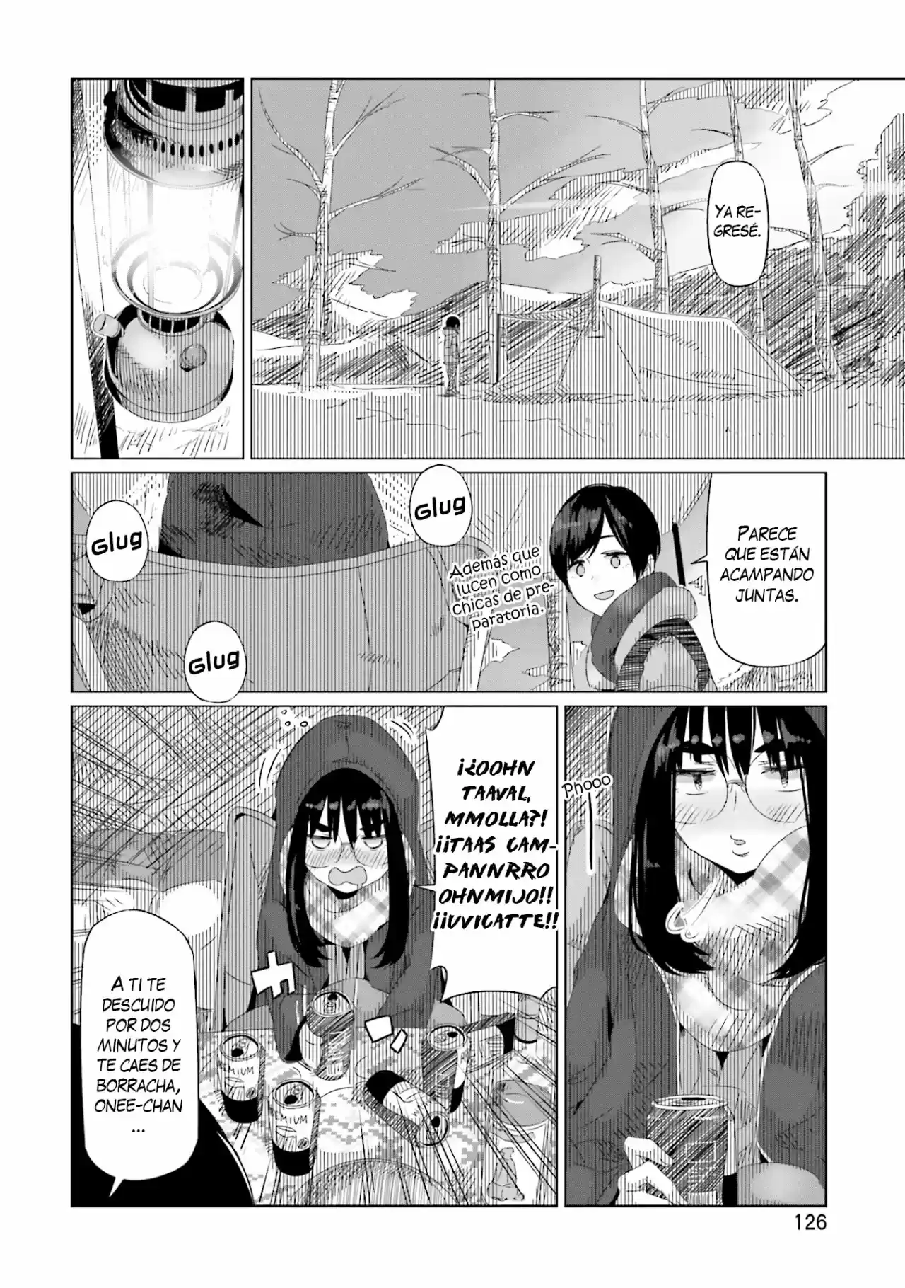 Yurucamp capítulo 11, página 24