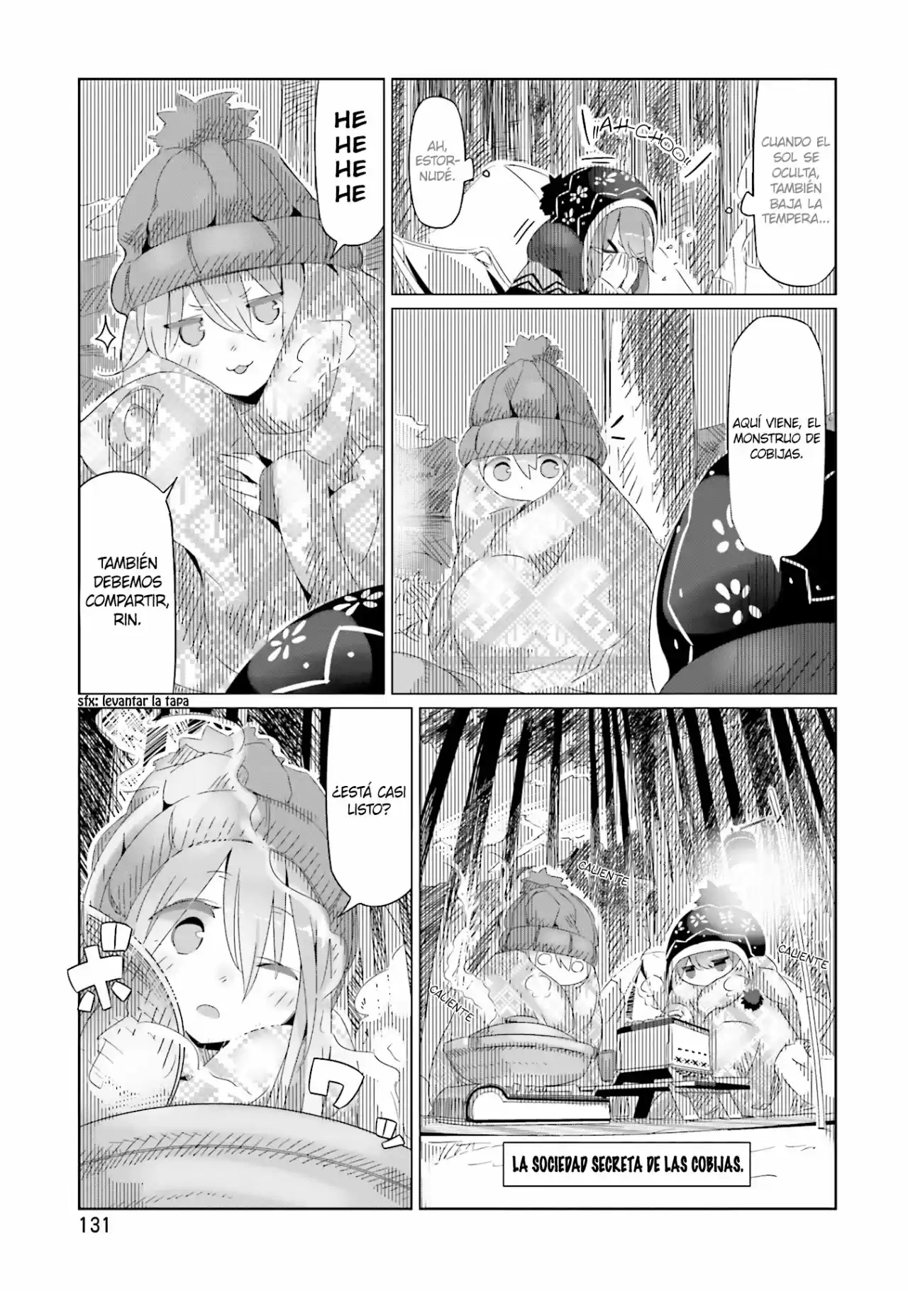 Yurucamp capítulo 12, página 5