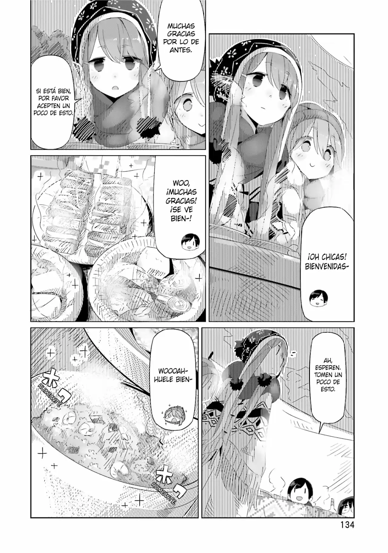 Yurucamp capítulo 12, página 8