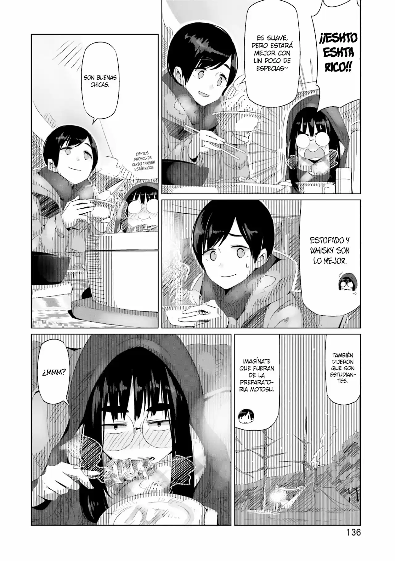Yurucamp capítulo 12, página 10