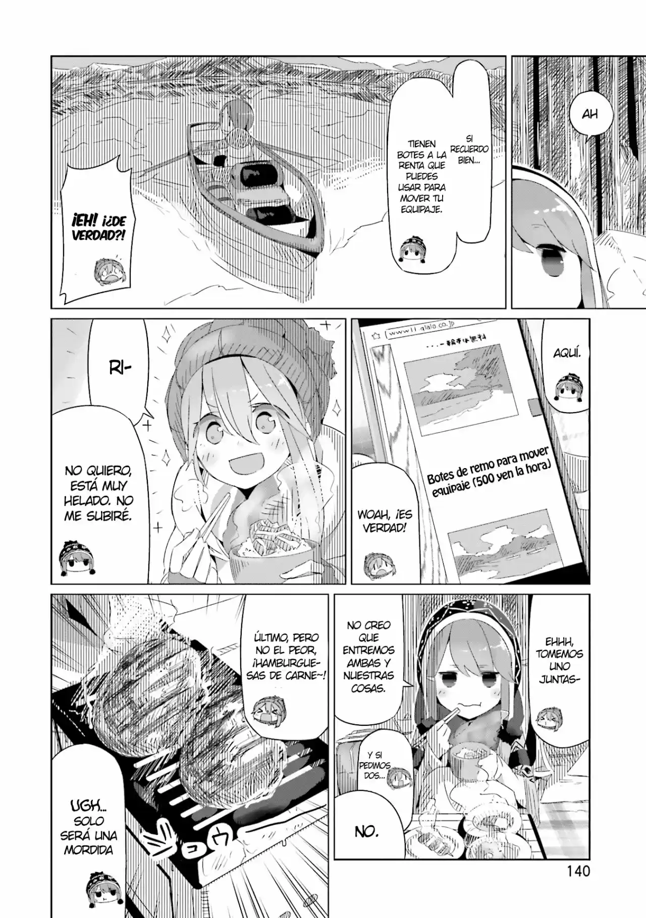 Yurucamp capítulo 12, página 14
