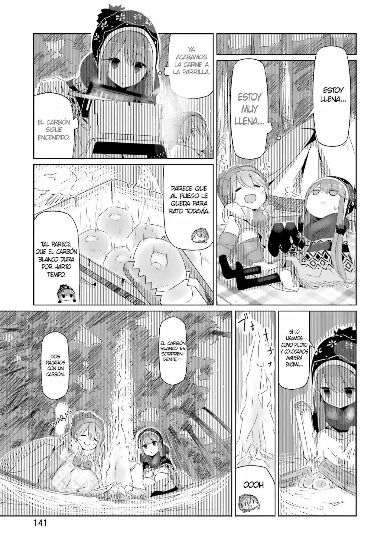 Yurucamp capítulo 12, página 15