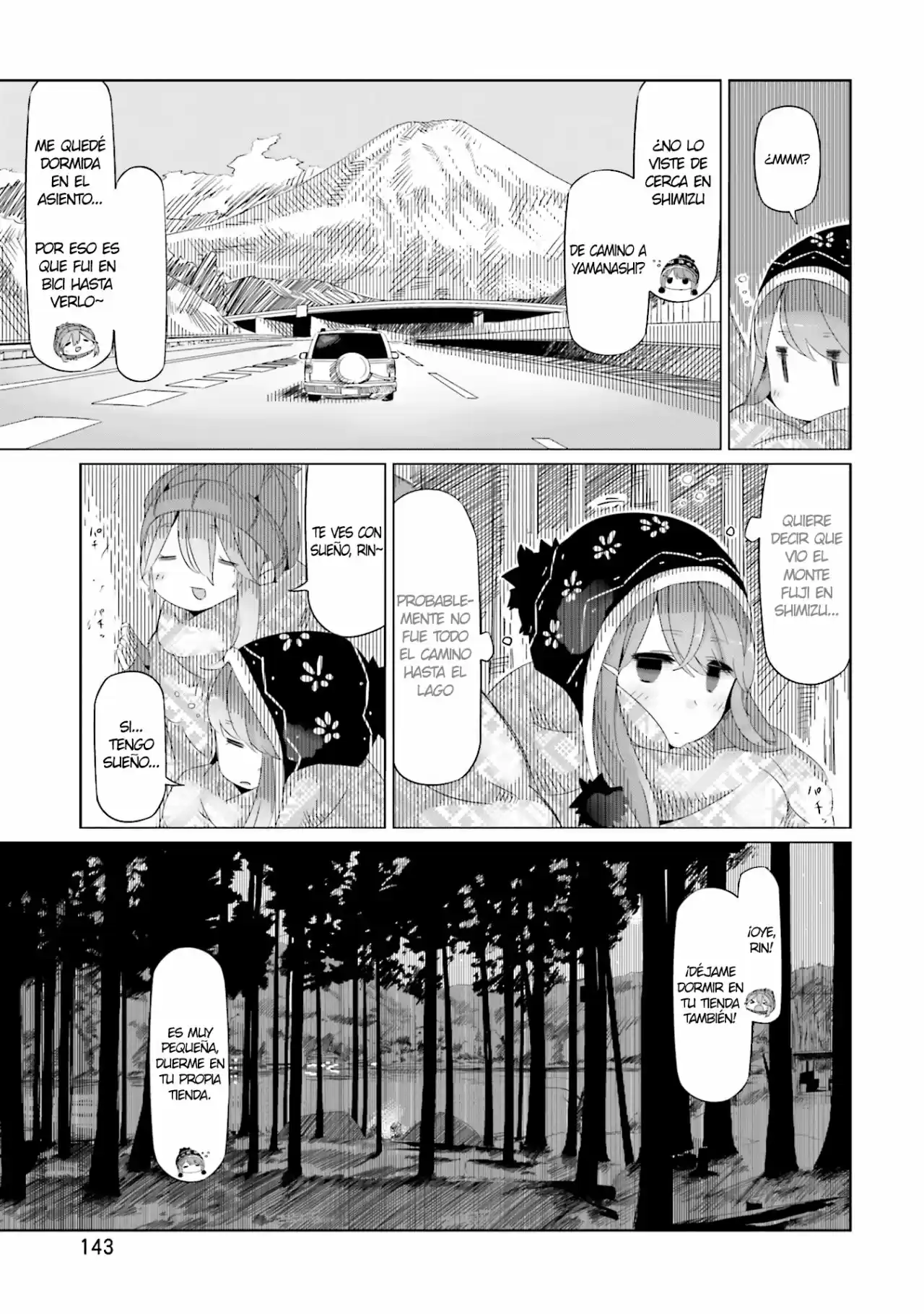 Yurucamp capítulo 12, página 17