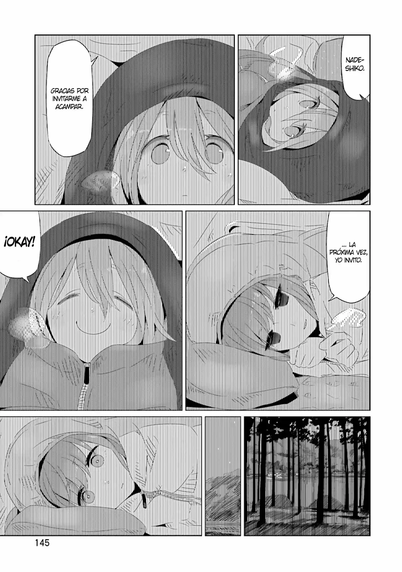 Yurucamp capítulo 12, página 19