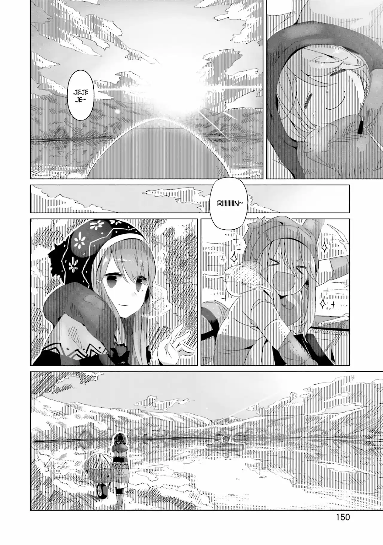 Yurucamp capítulo 12, página 24