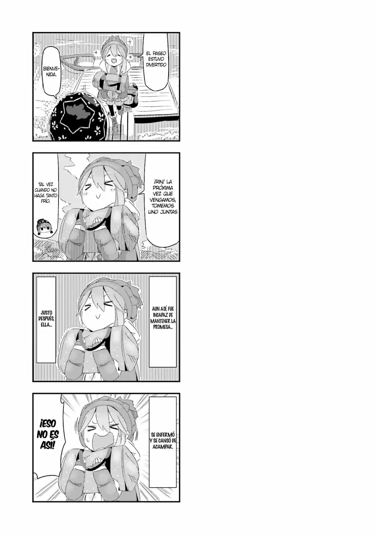 Yurucamp capítulo 12, página 25