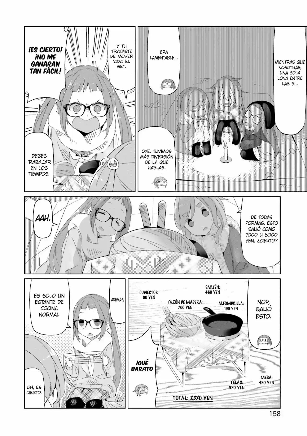 Yurucamp capítulo 13, página 6