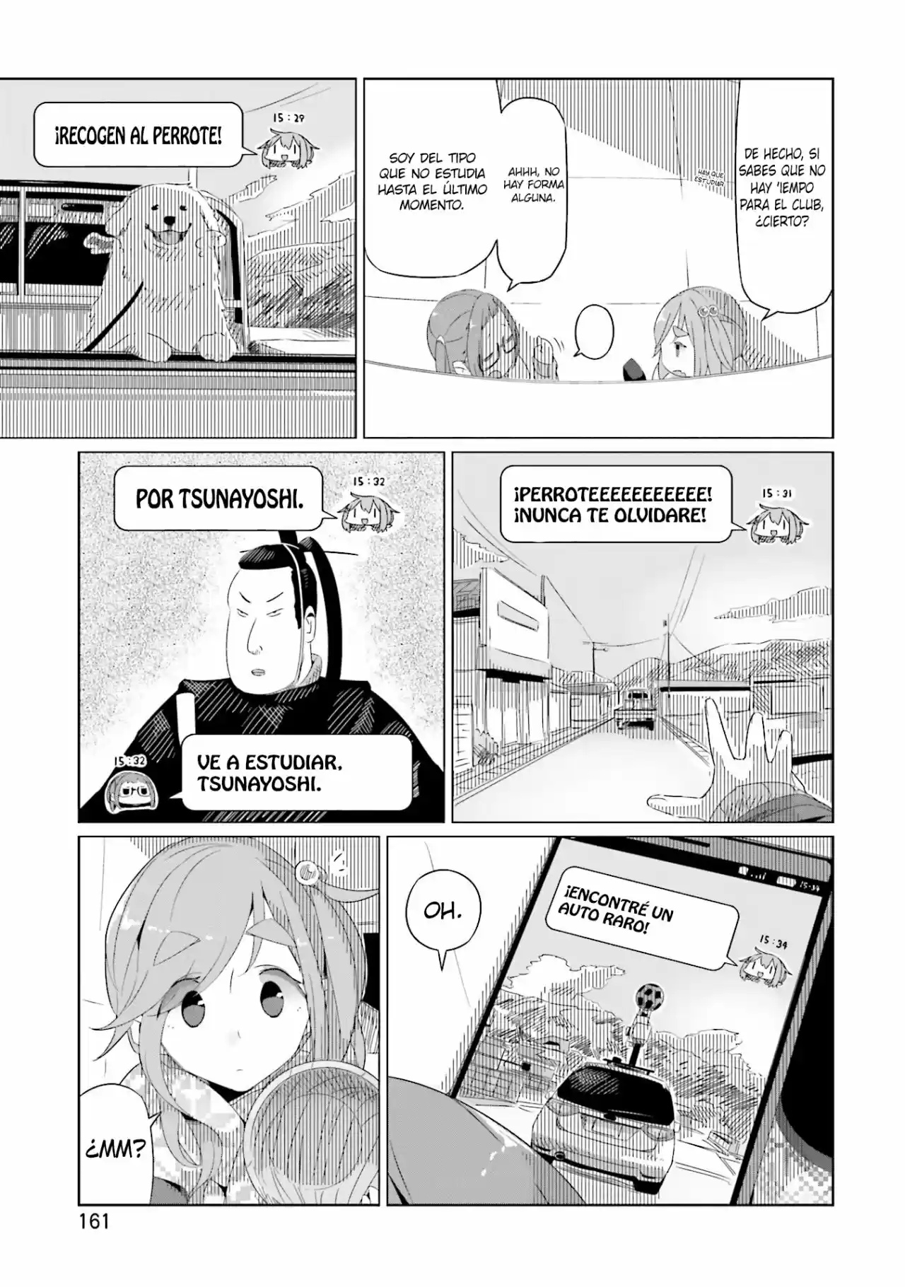 Yurucamp capítulo 13, página 9