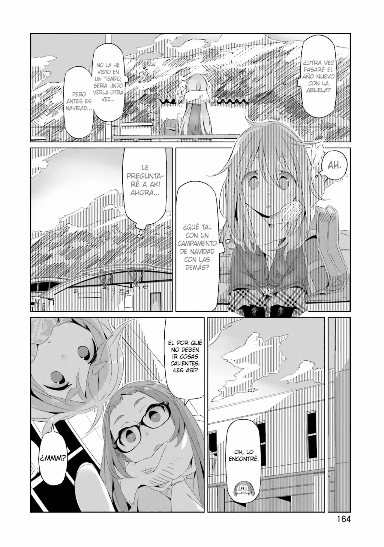 Yurucamp capítulo 13, página 12