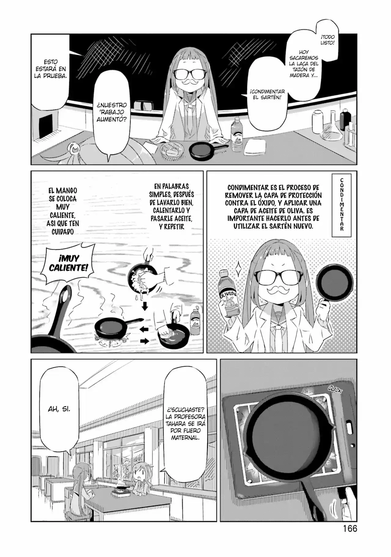 Yurucamp capítulo 13, página 14