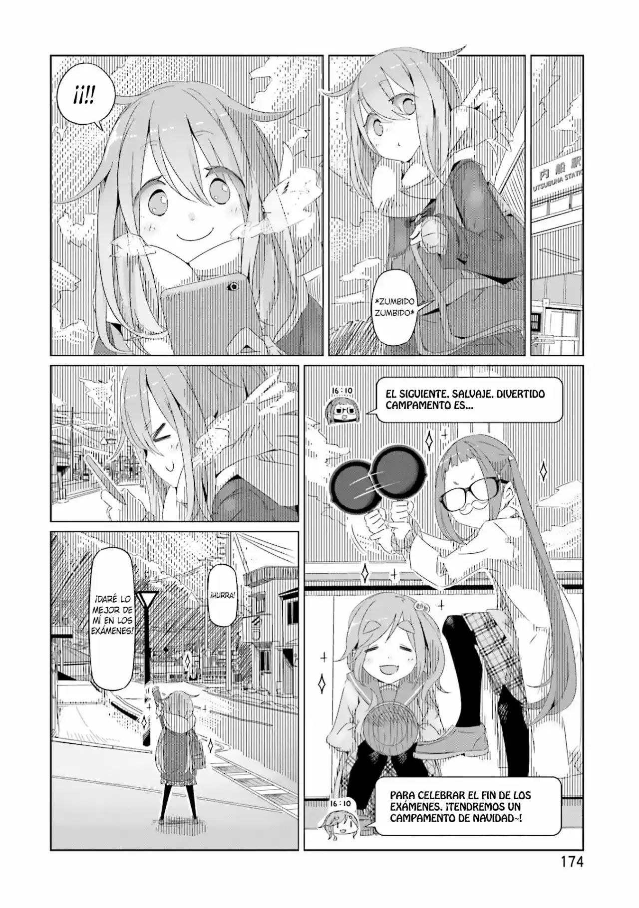 Yurucamp capítulo 13, página 22