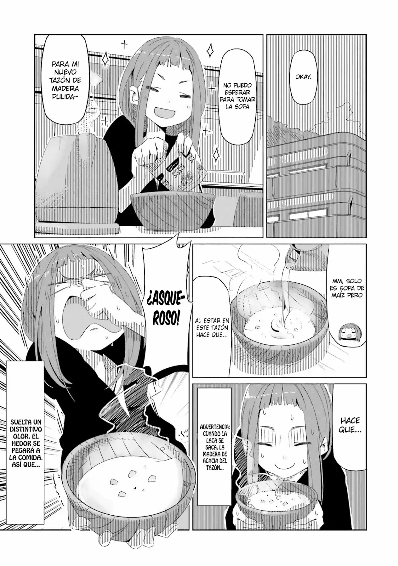 Yurucamp capítulo 13, página 23