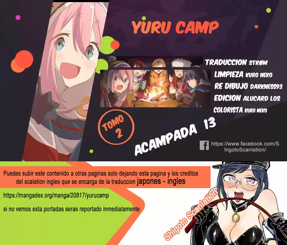 Yurucamp capítulo 13, página 29