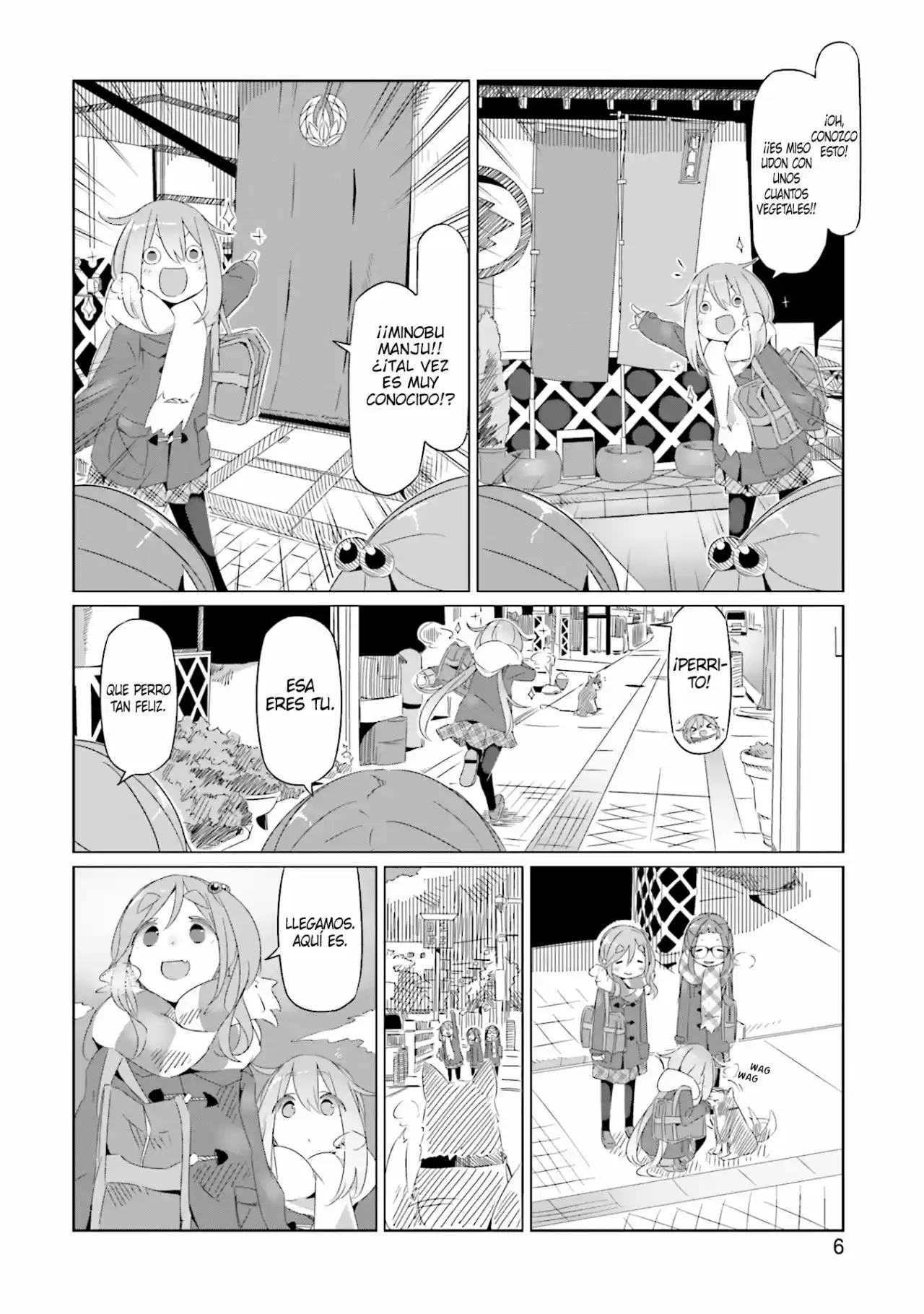 Yurucamp capítulo 14, página 8
