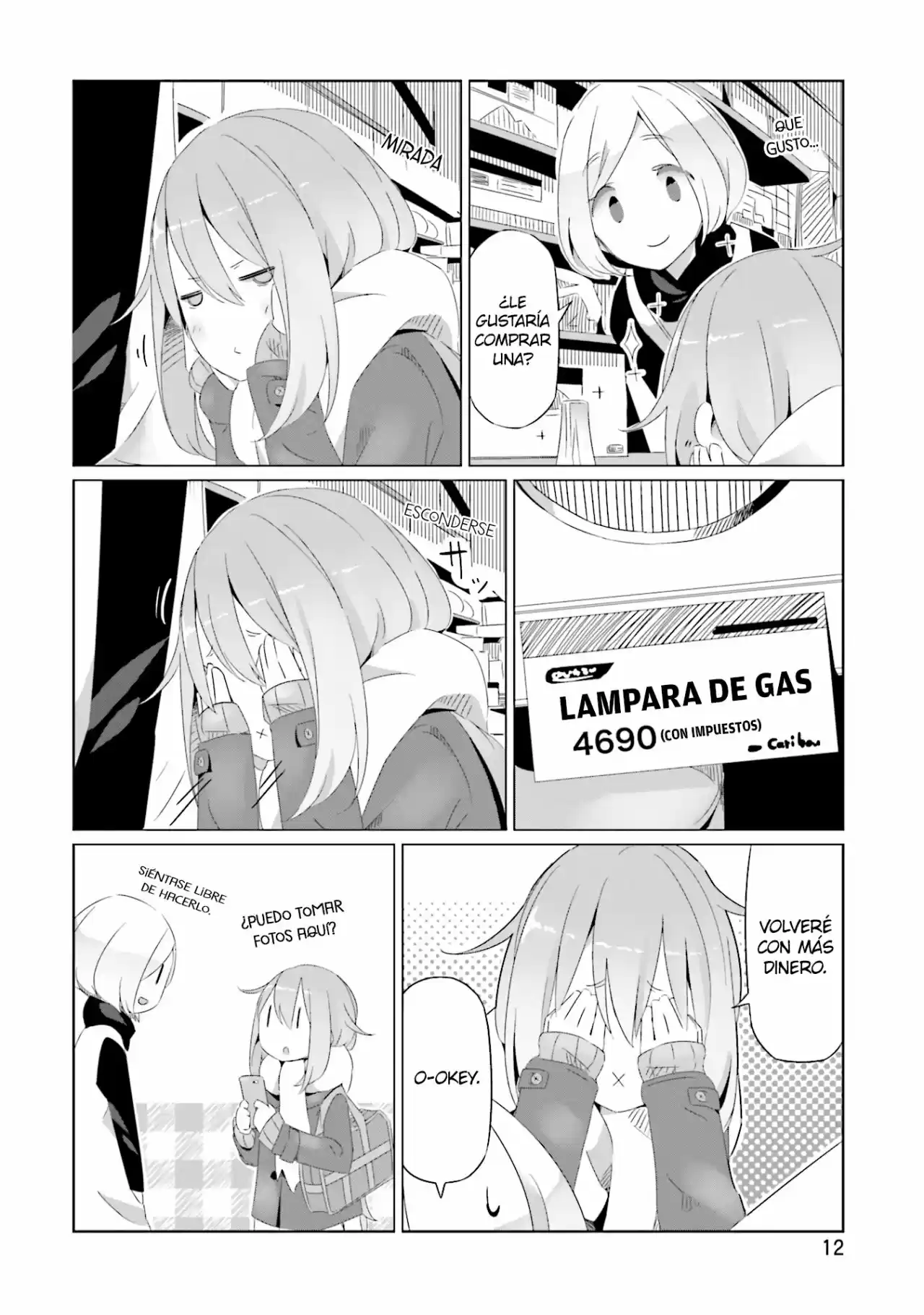 Yurucamp capítulo 14, página 14