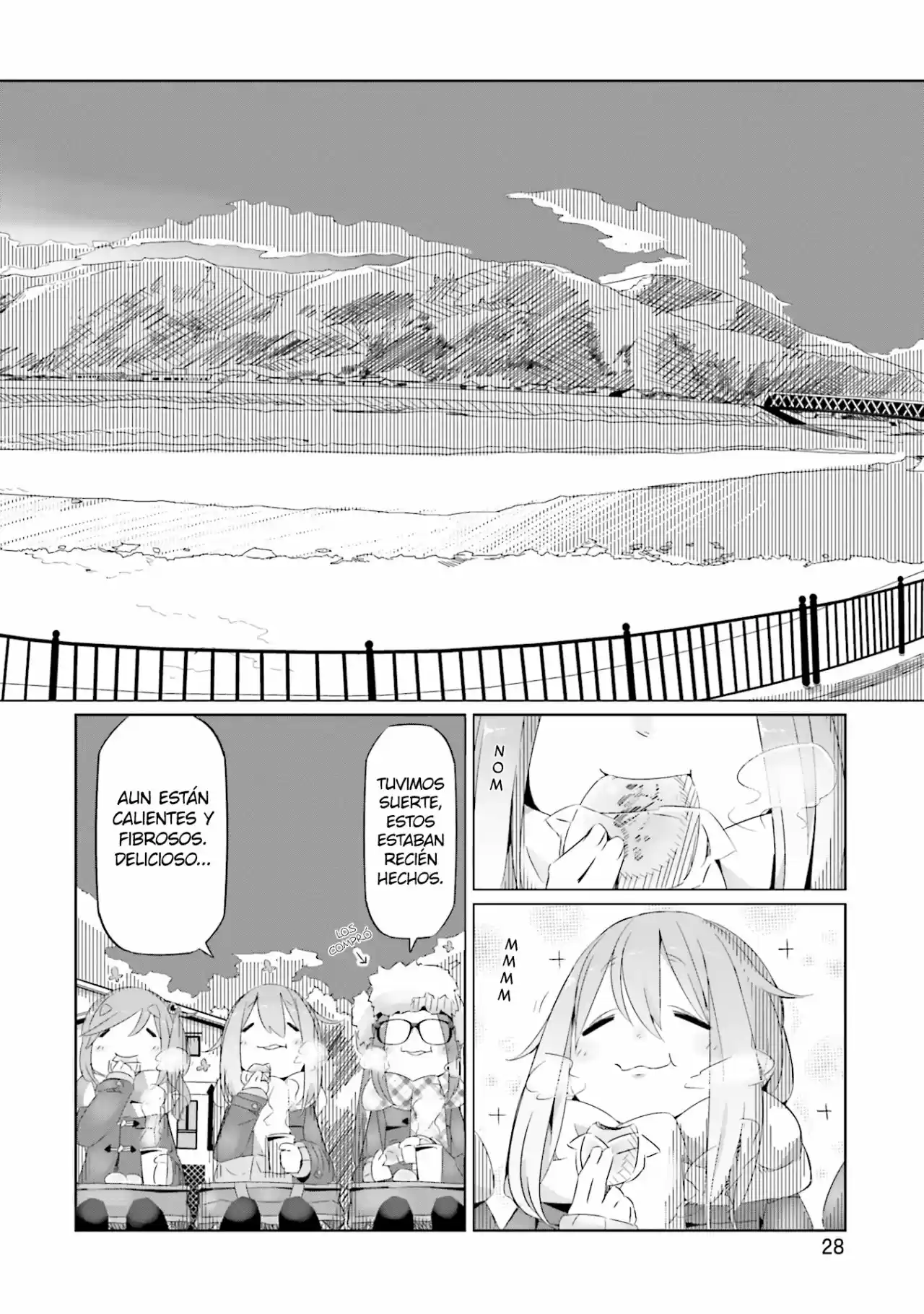 Yurucamp capítulo 14, página 30