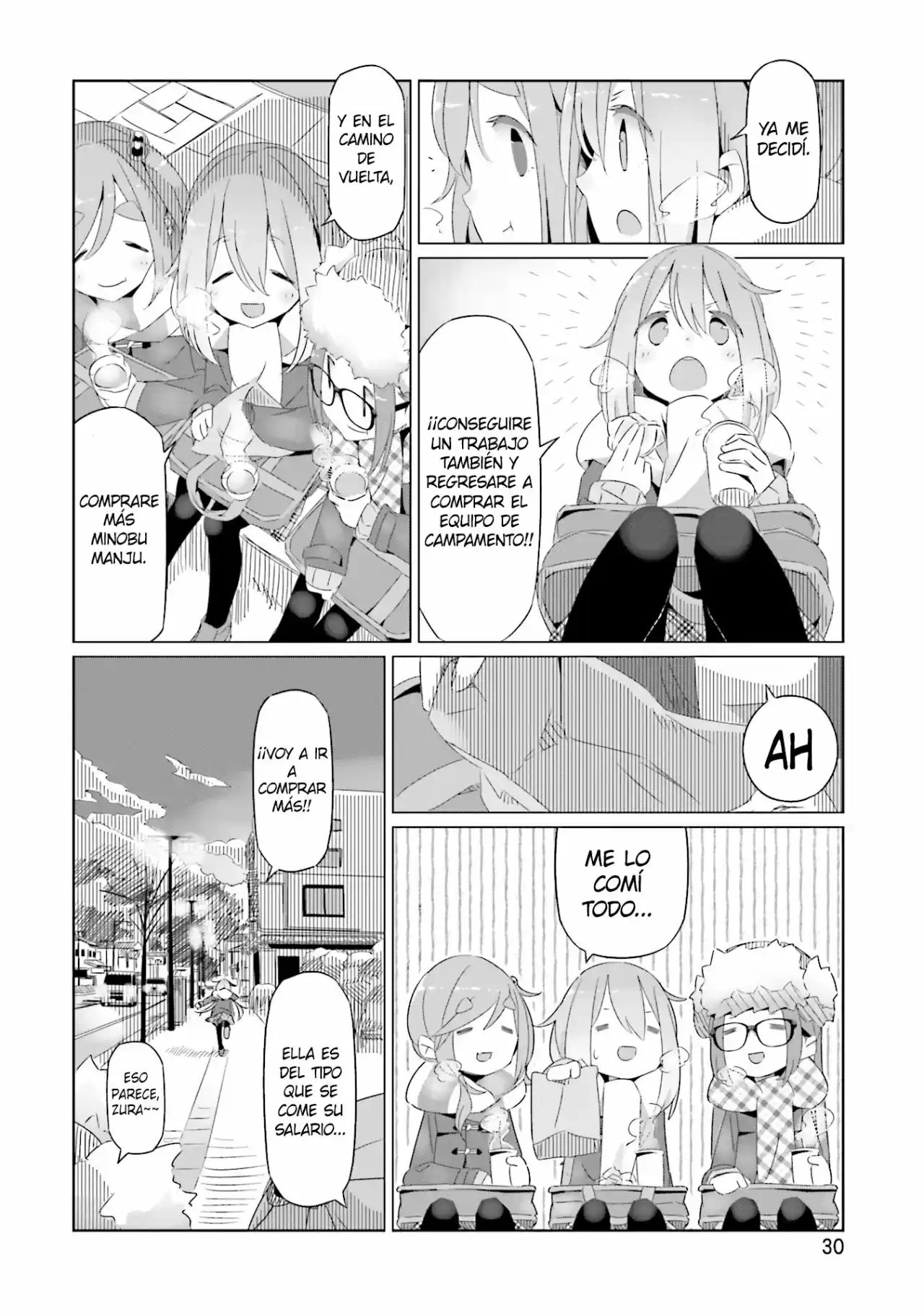 Yurucamp capítulo 14, página 32