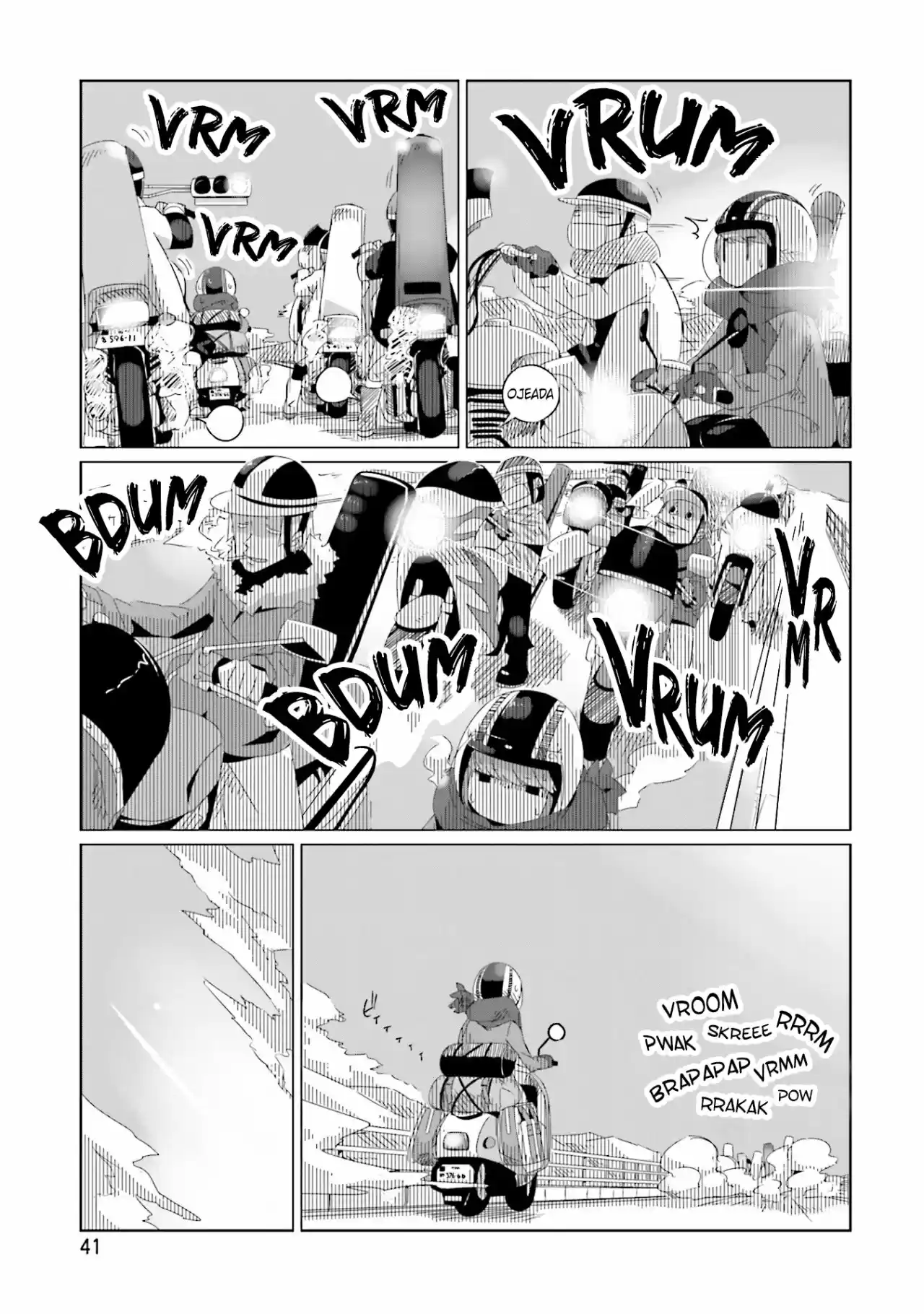 Yurucamp capítulo 15, página 9
