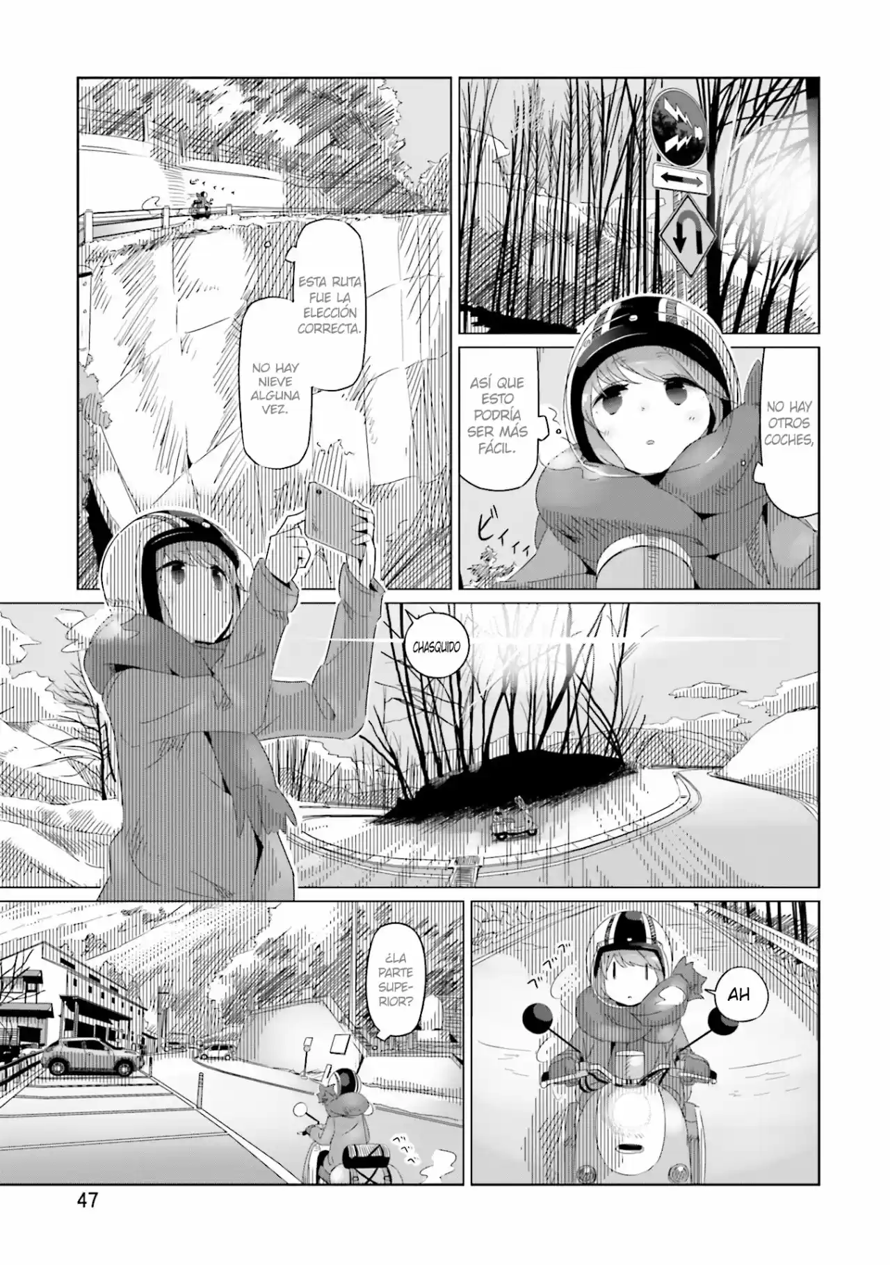 Yurucamp capítulo 15, página 15