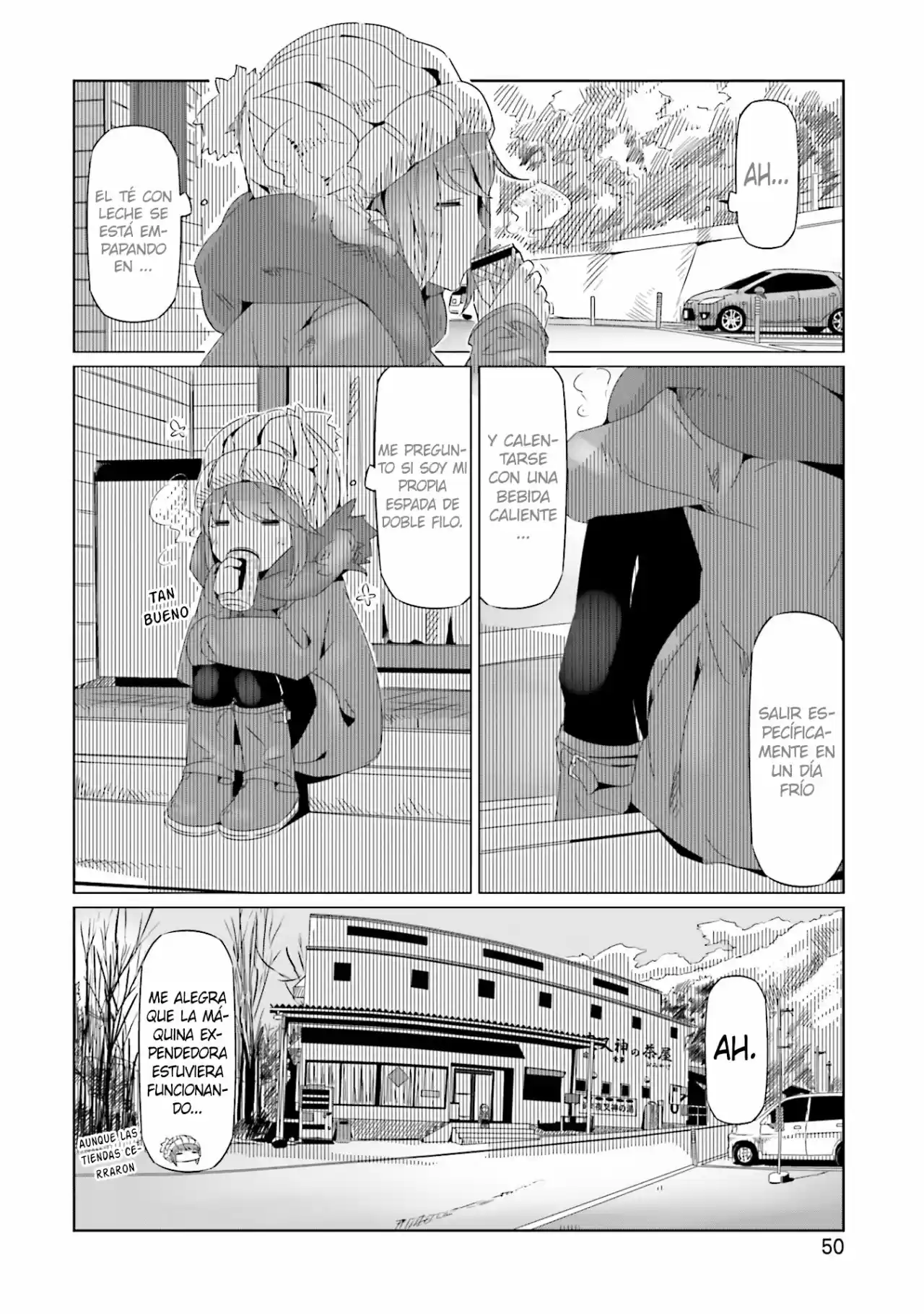 Yurucamp capítulo 15, página 18