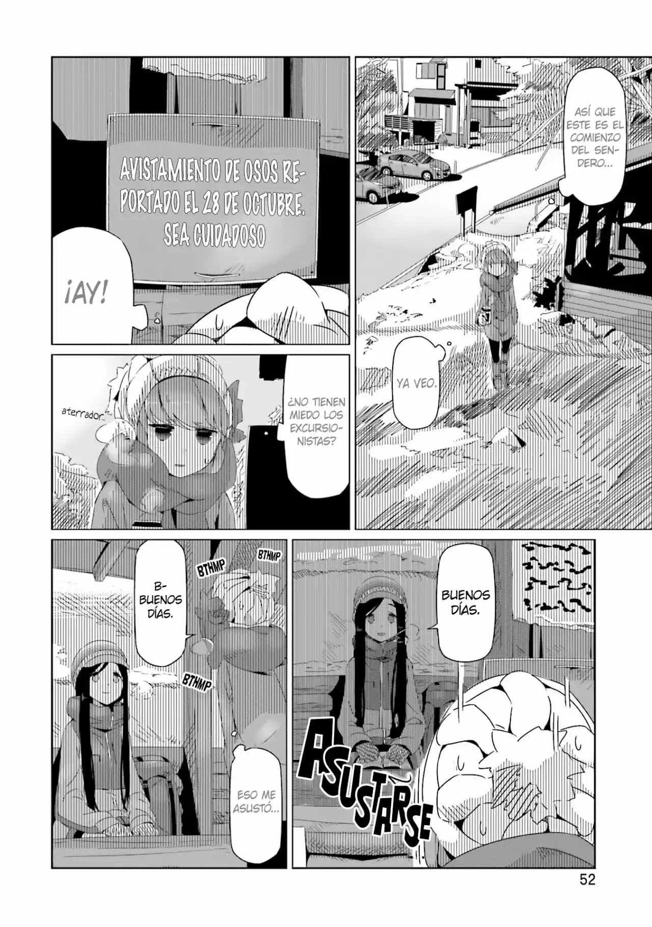 Yurucamp capítulo 15, página 20