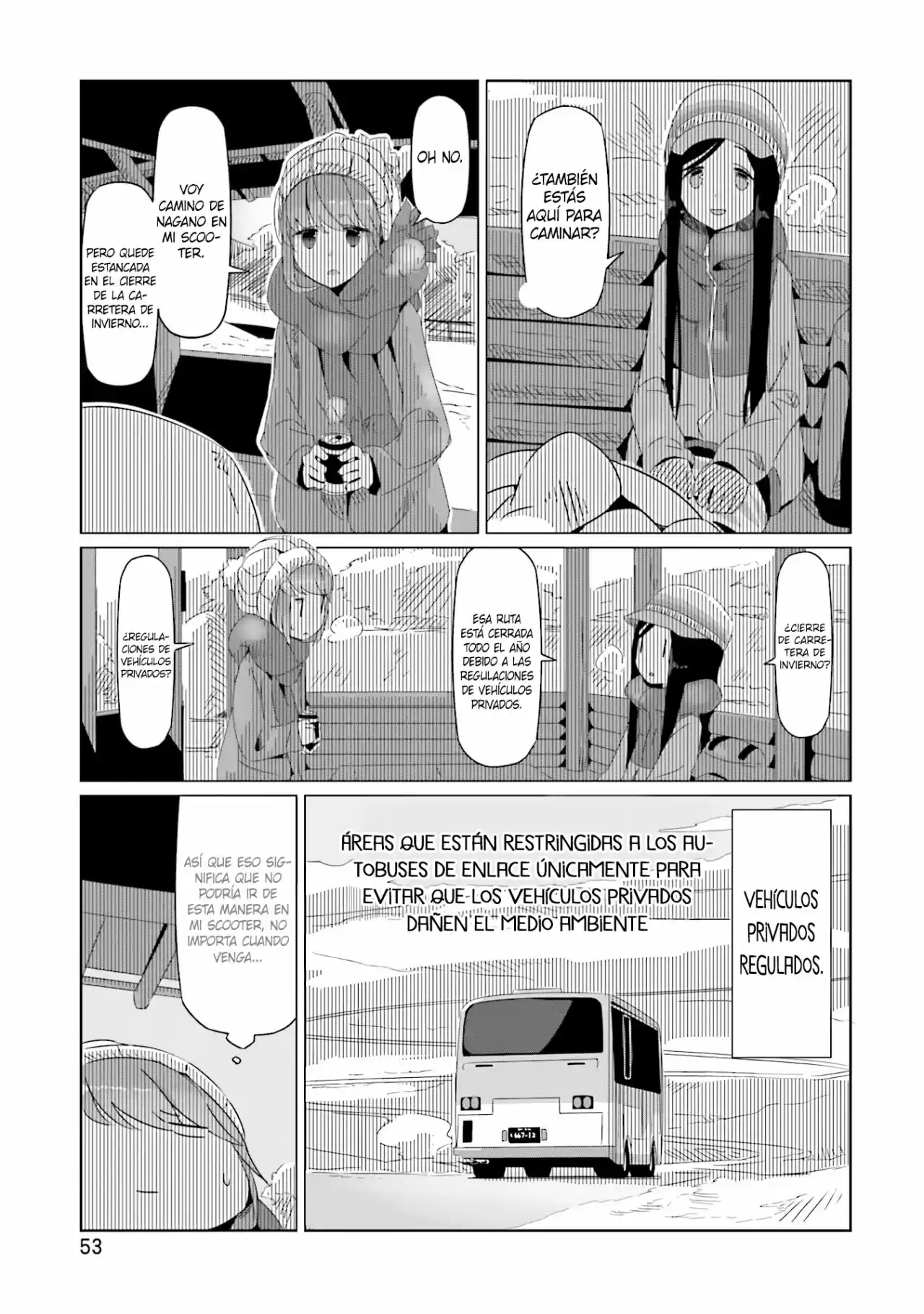 Yurucamp capítulo 15, página 21
