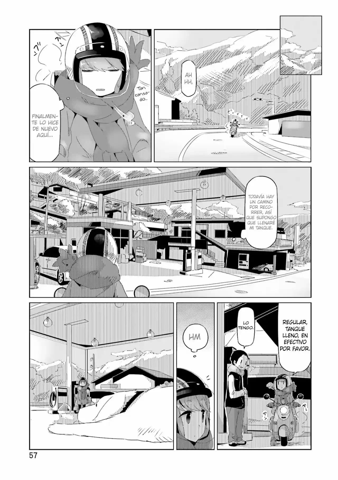 Yurucamp capítulo 15, página 25