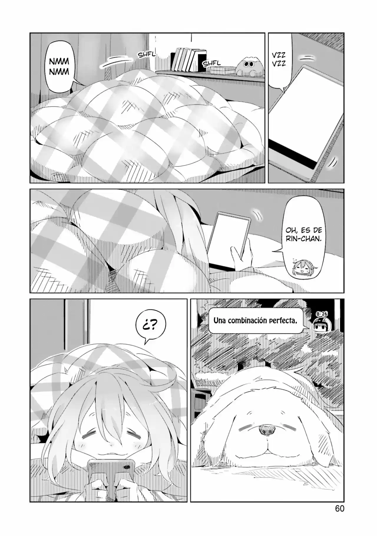 Yurucamp capítulo 15, página 28