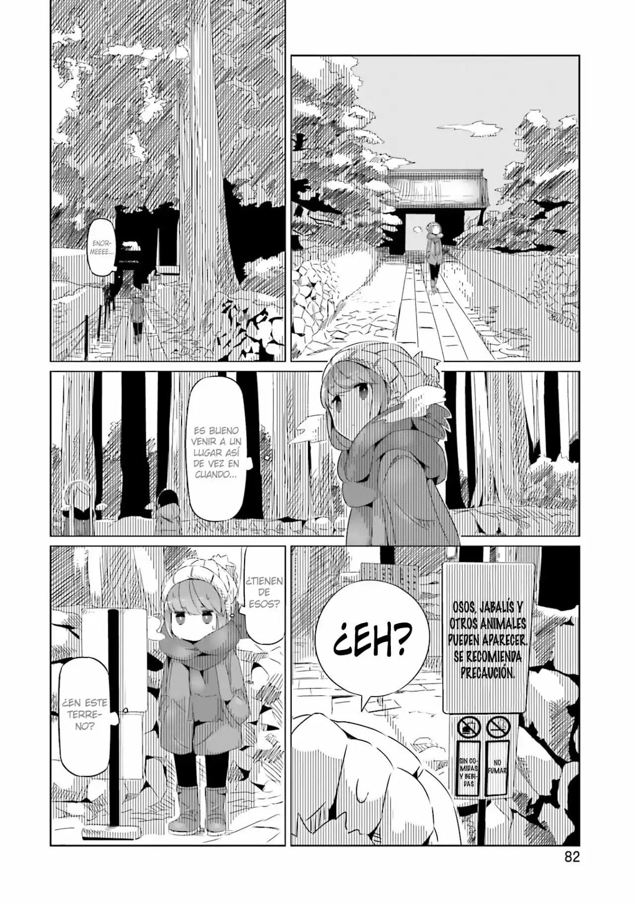 Yurucamp capítulo 16, página 20