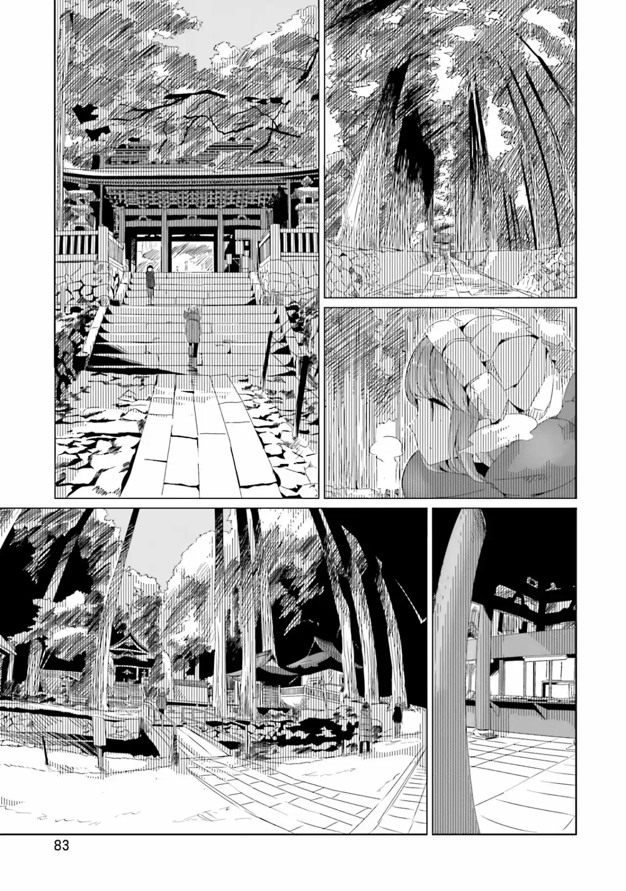 Yurucamp capítulo 16, página 21