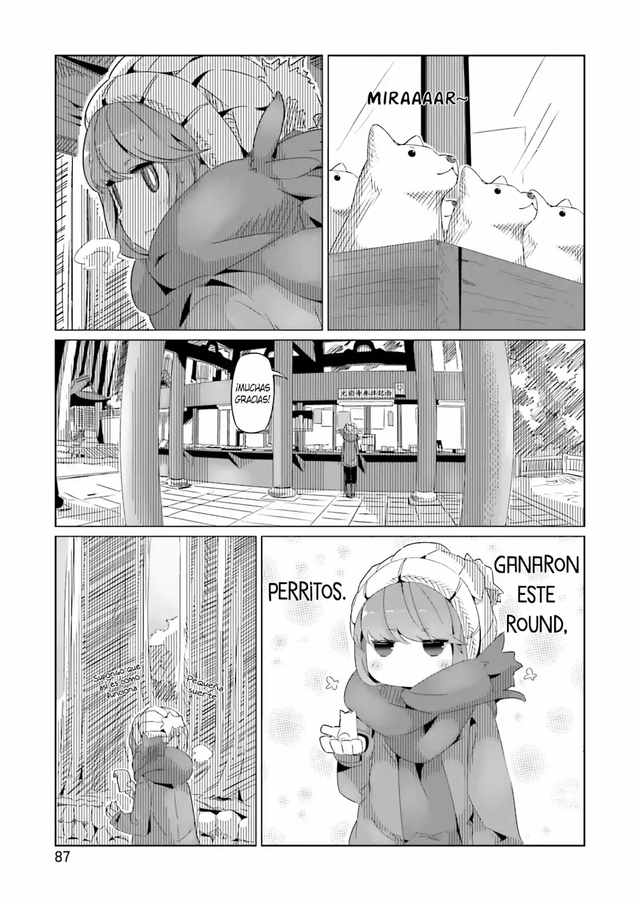 Yurucamp capítulo 16, página 25