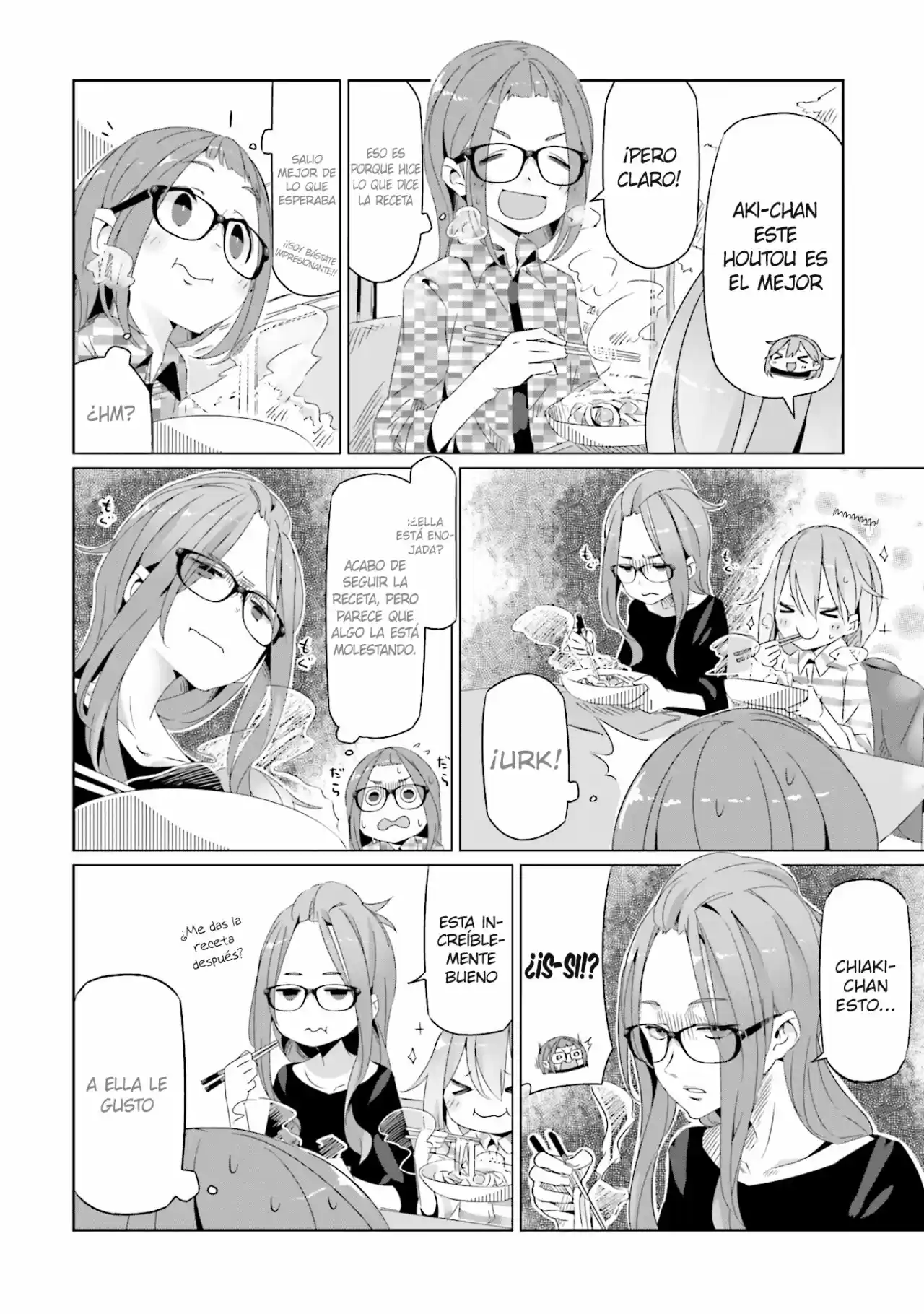 Yurucamp capítulo 17, página 2