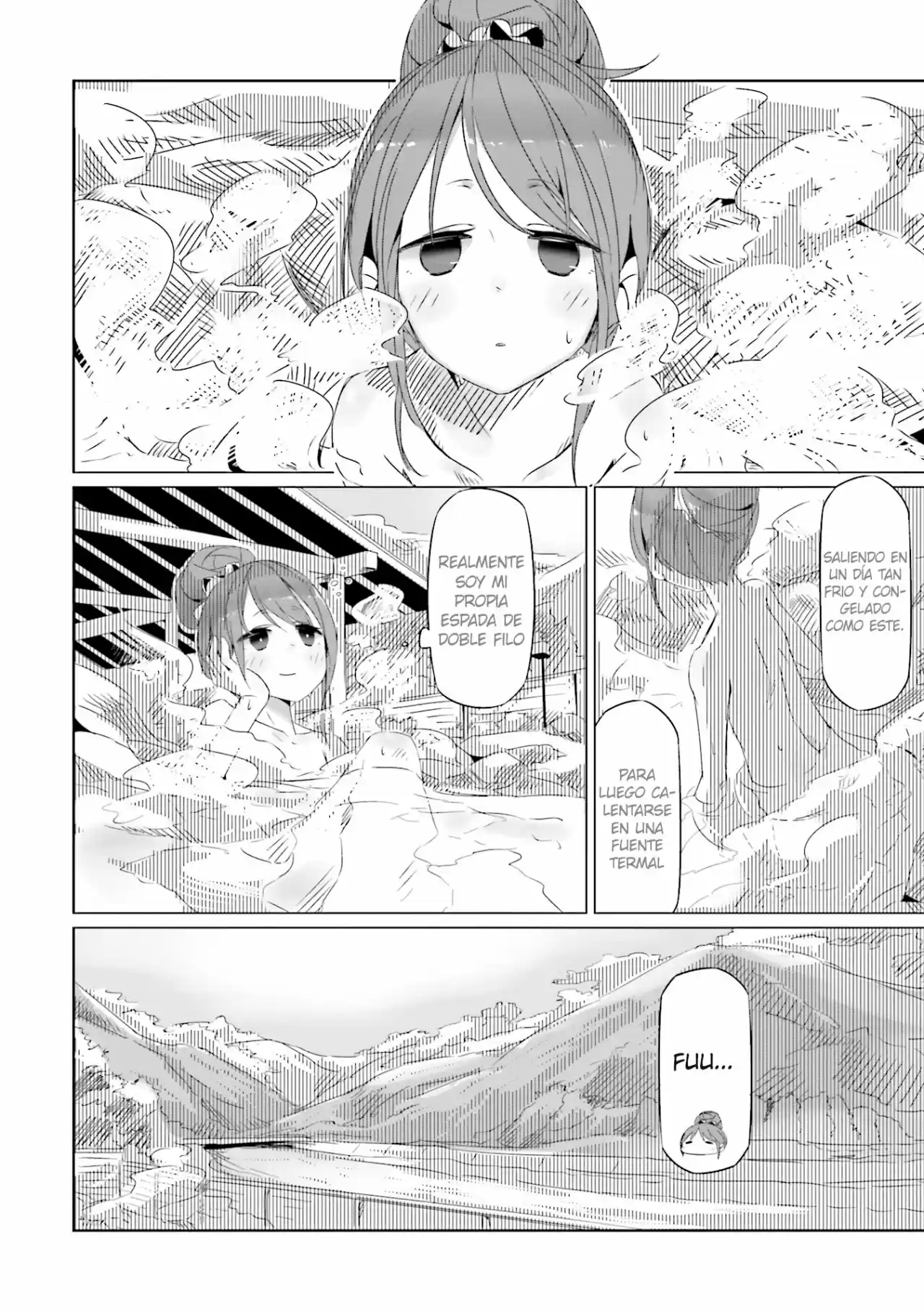 Yurucamp capítulo 17, página 4