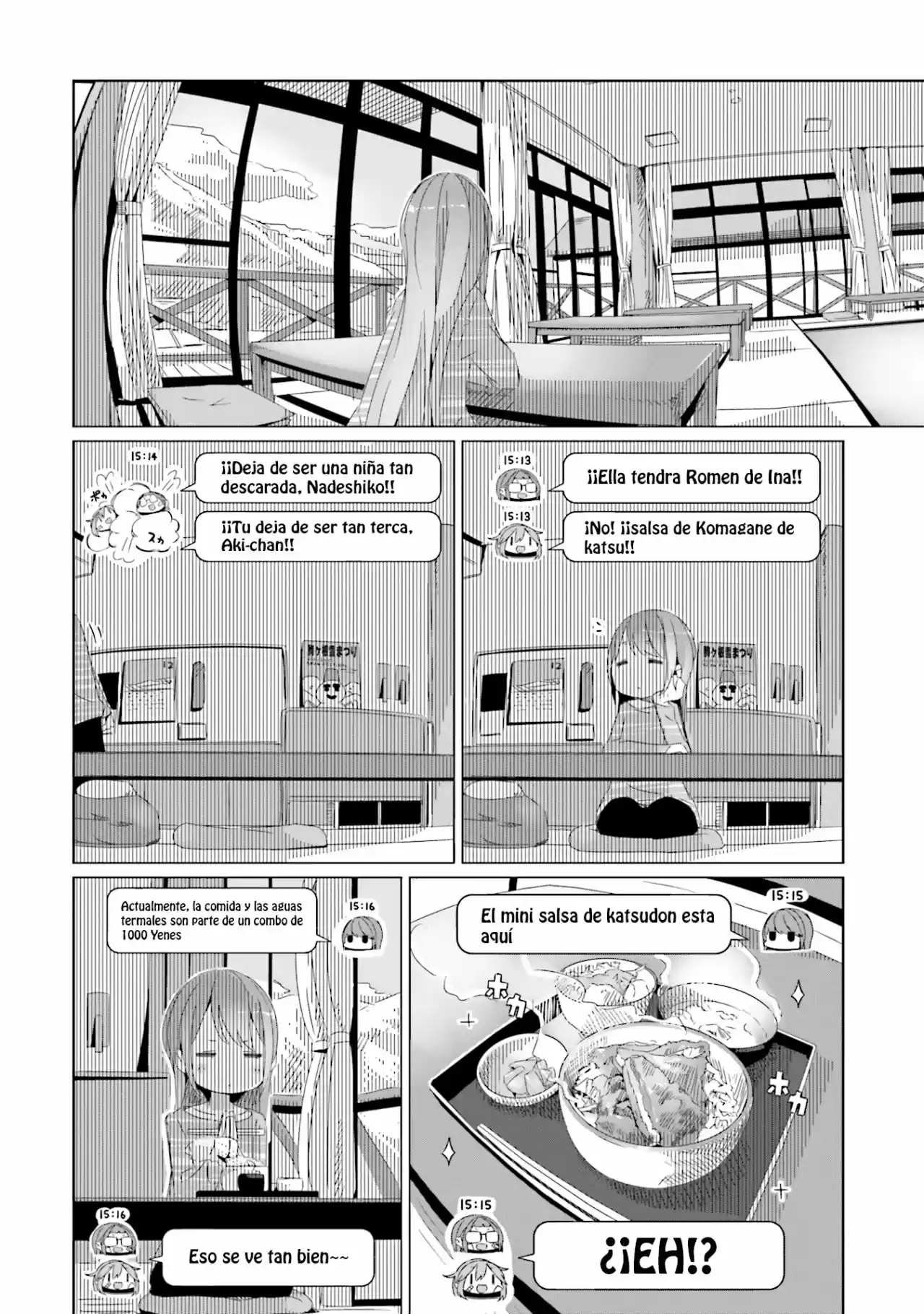 Yurucamp capítulo 17, página 10