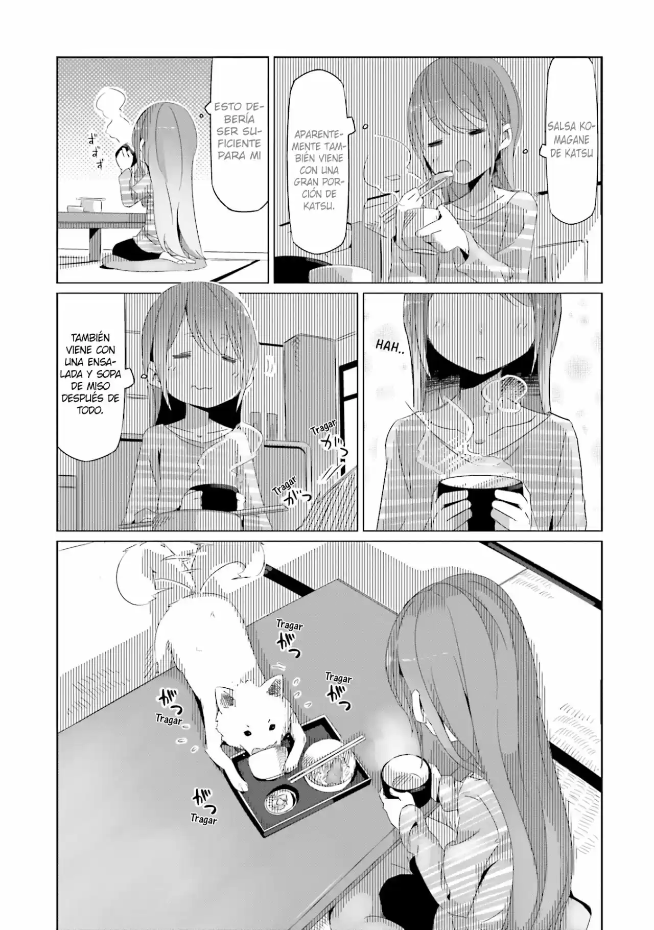 Yurucamp capítulo 17, página 13