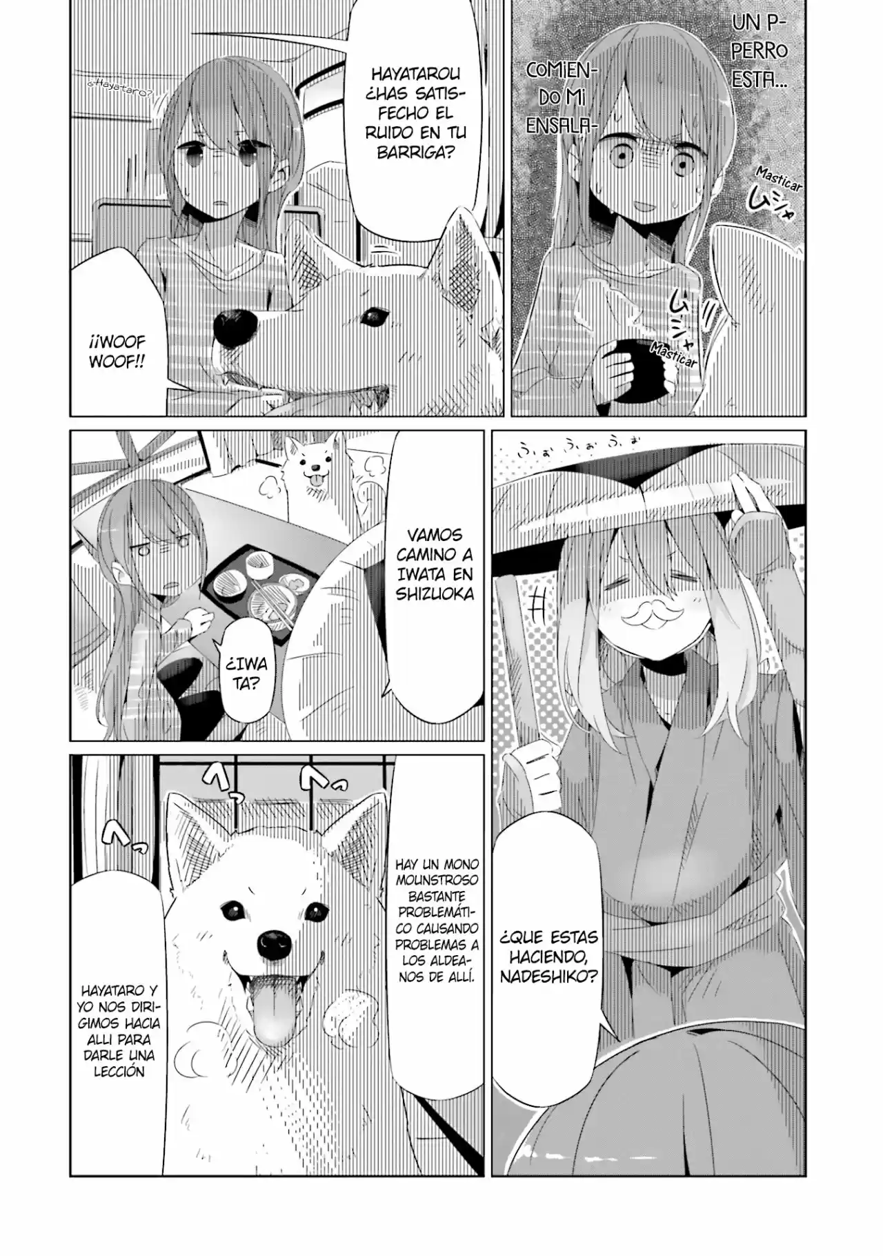 Yurucamp capítulo 17, página 14
