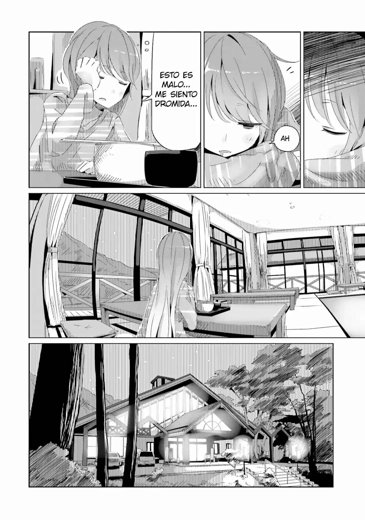 Yurucamp capítulo 17, página 16