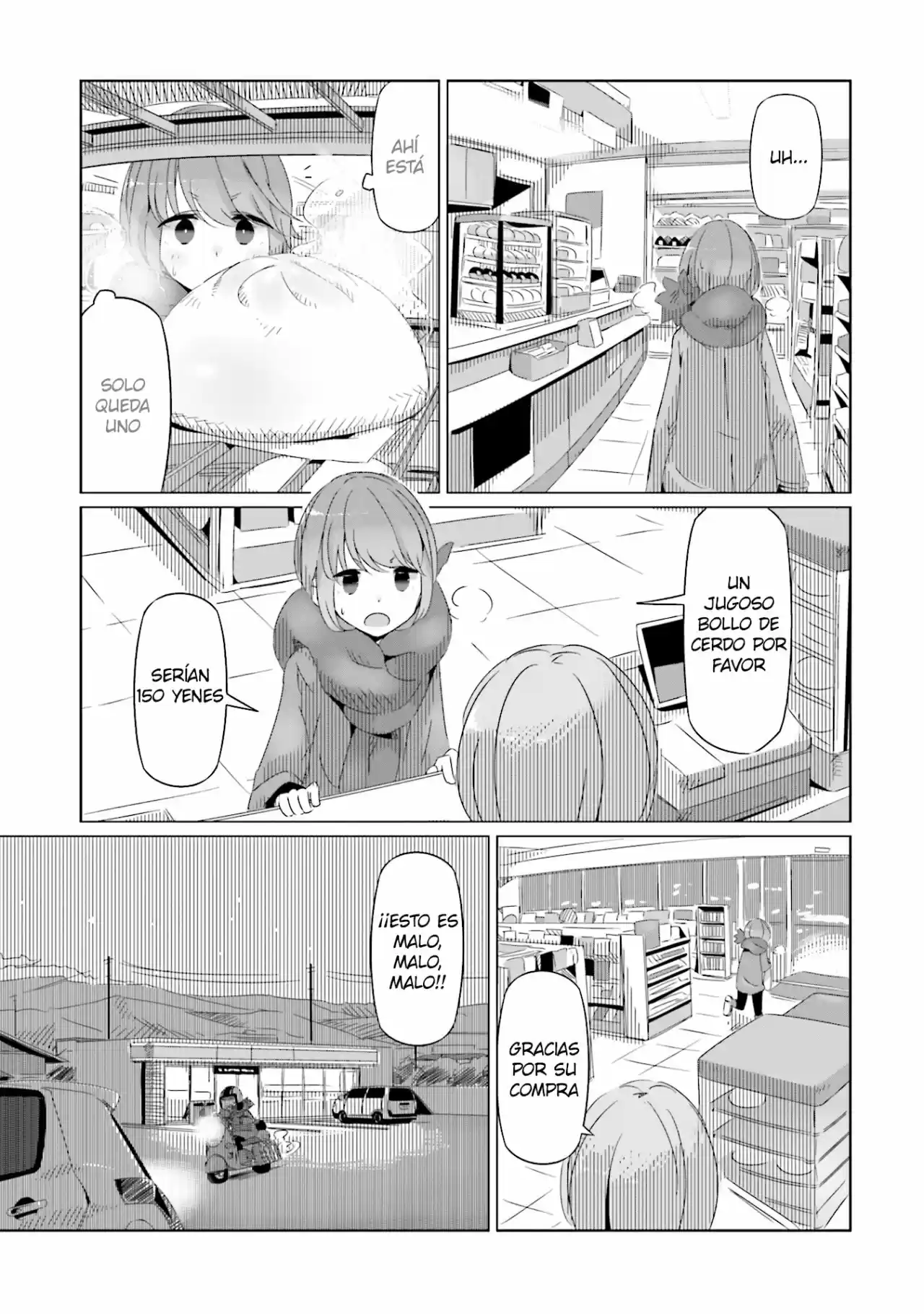 Yurucamp capítulo 17, página 19