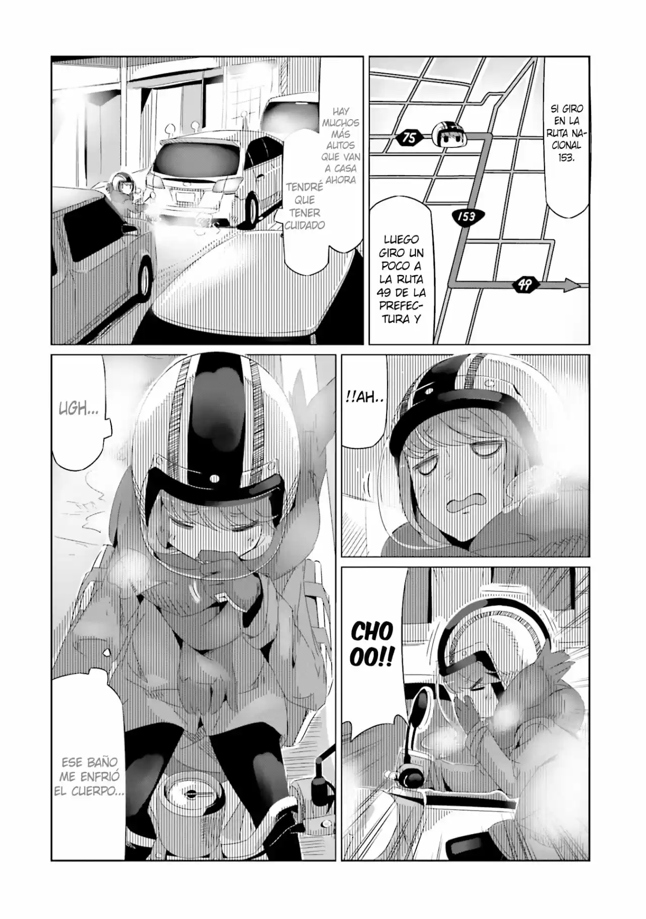 Yurucamp capítulo 17, página 20
