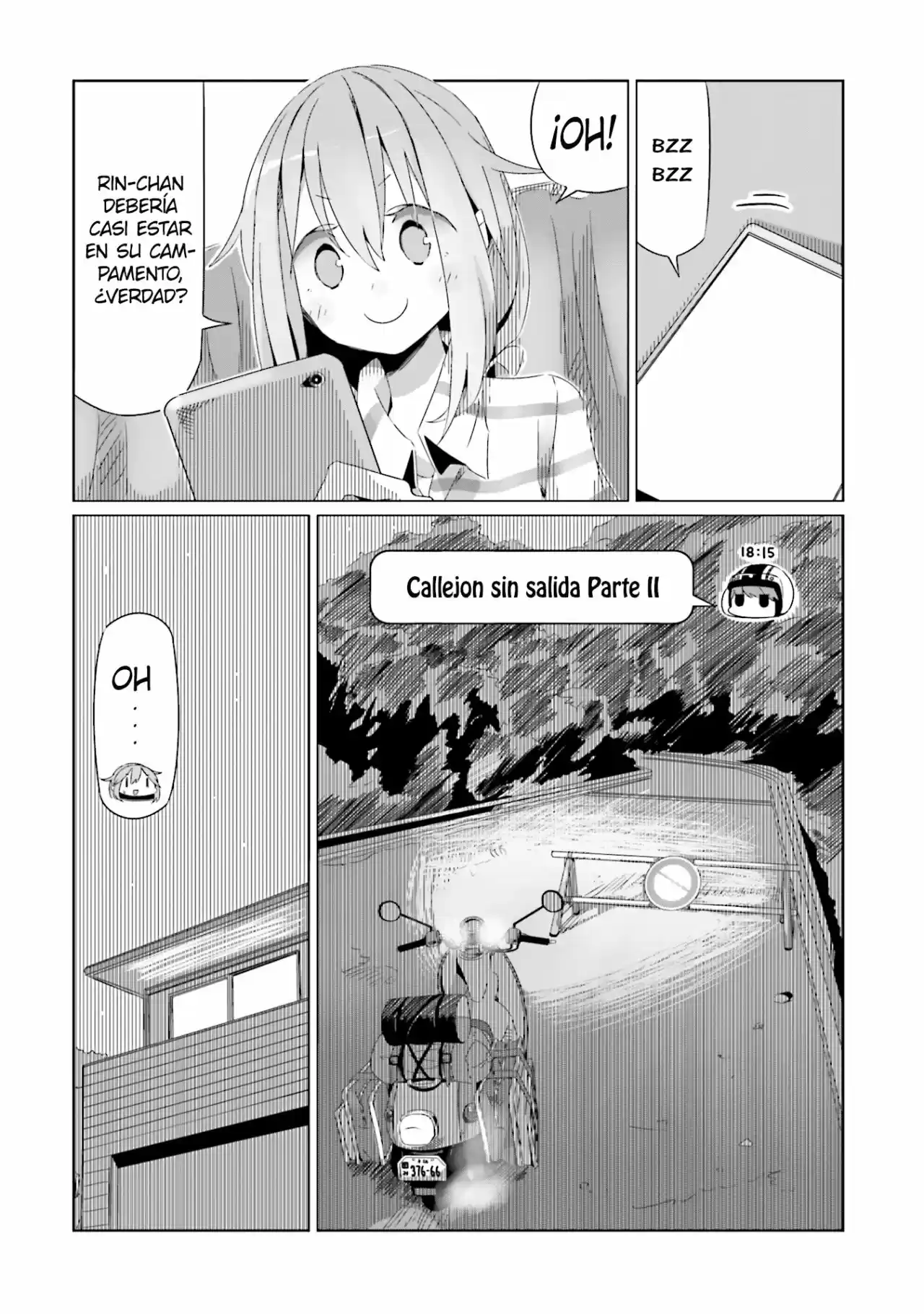 Yurucamp capítulo 17, página 28