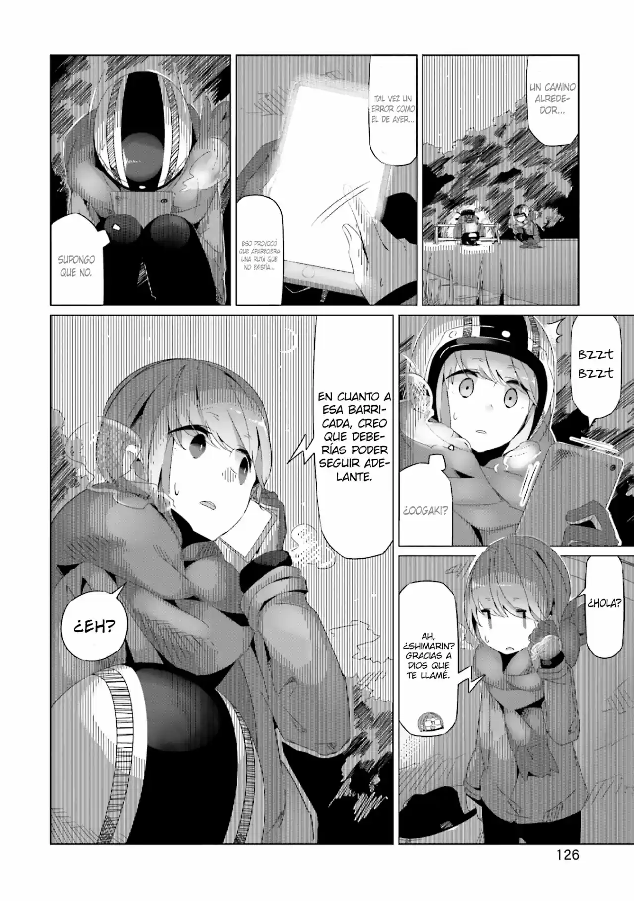 Yurucamp capítulo 18, página 5
