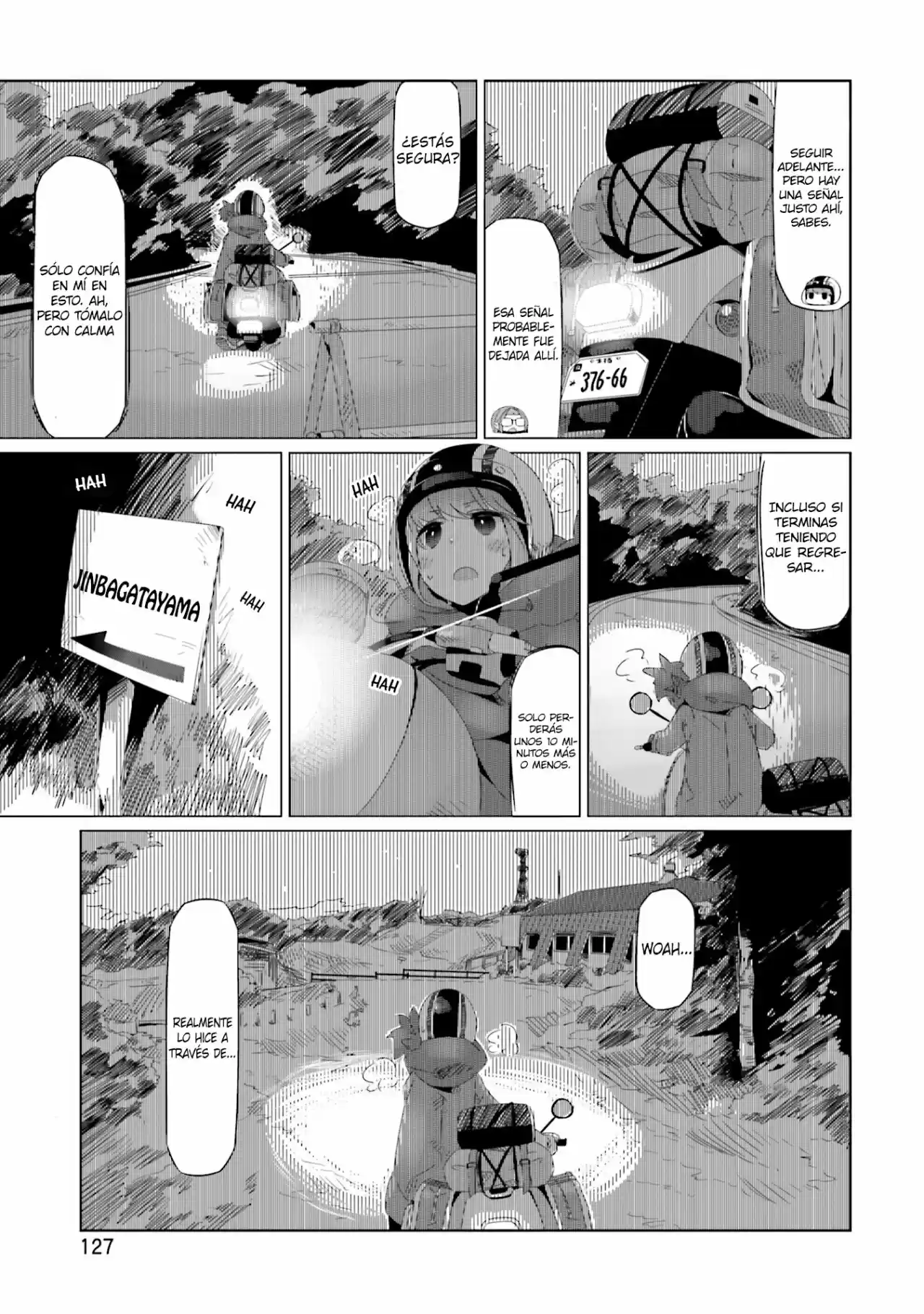 Yurucamp capítulo 18, página 6