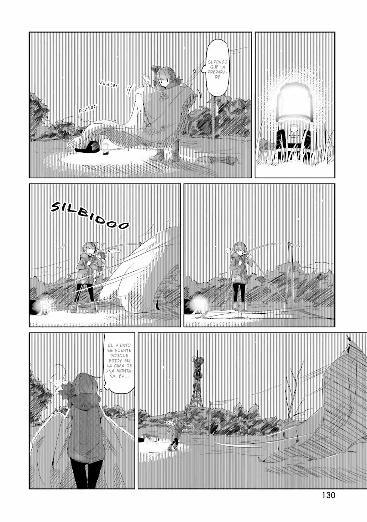 Yurucamp capítulo 18, página 9