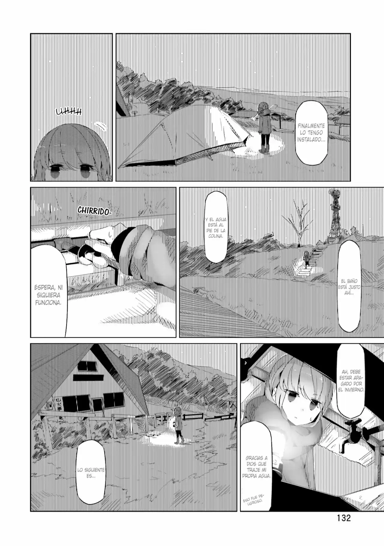 Yurucamp capítulo 18, página 11