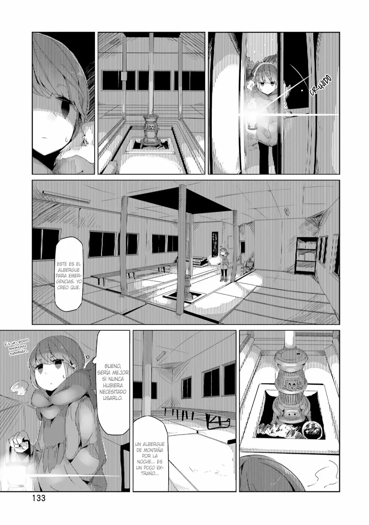 Yurucamp capítulo 18, página 12