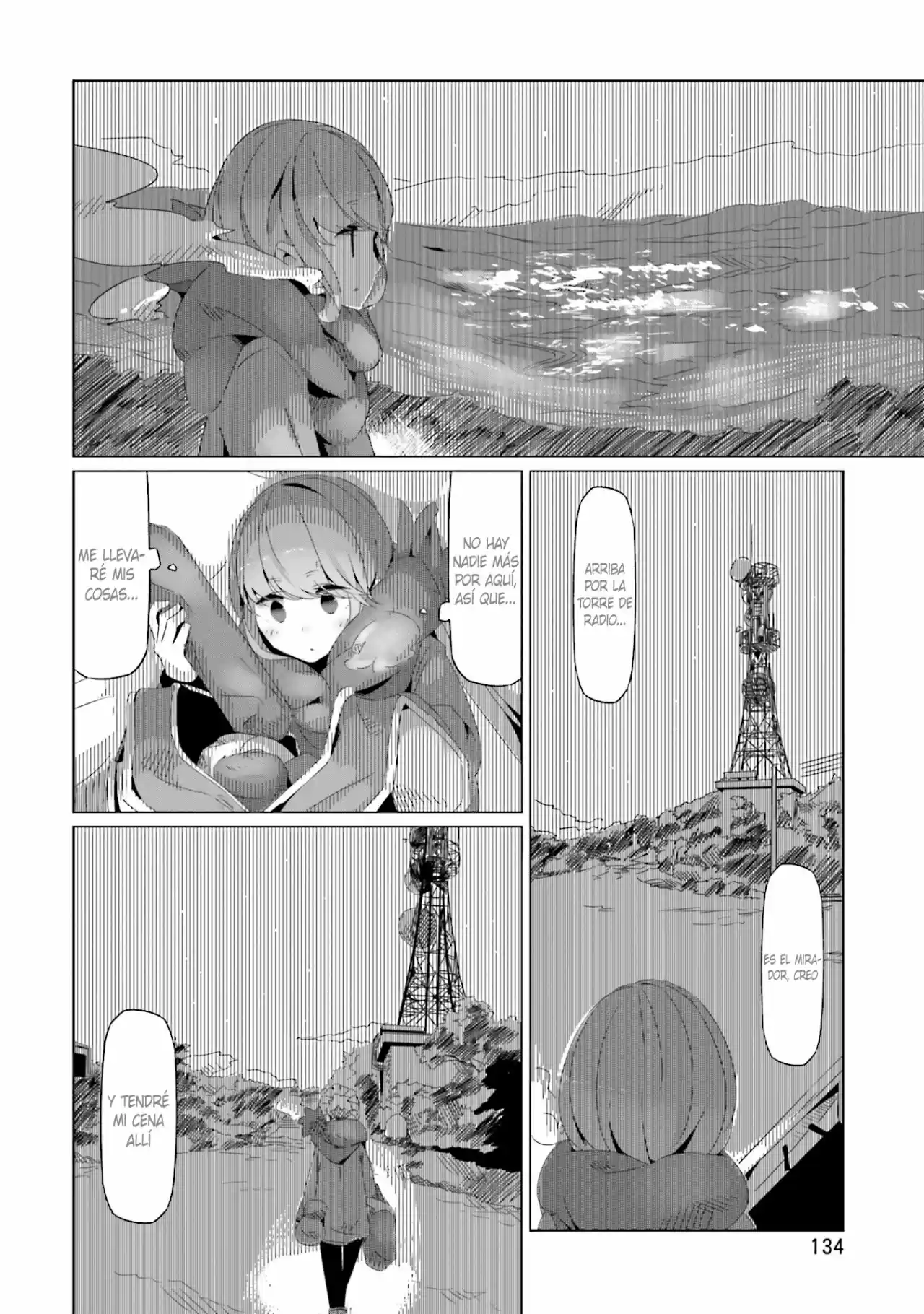Yurucamp capítulo 18, página 13