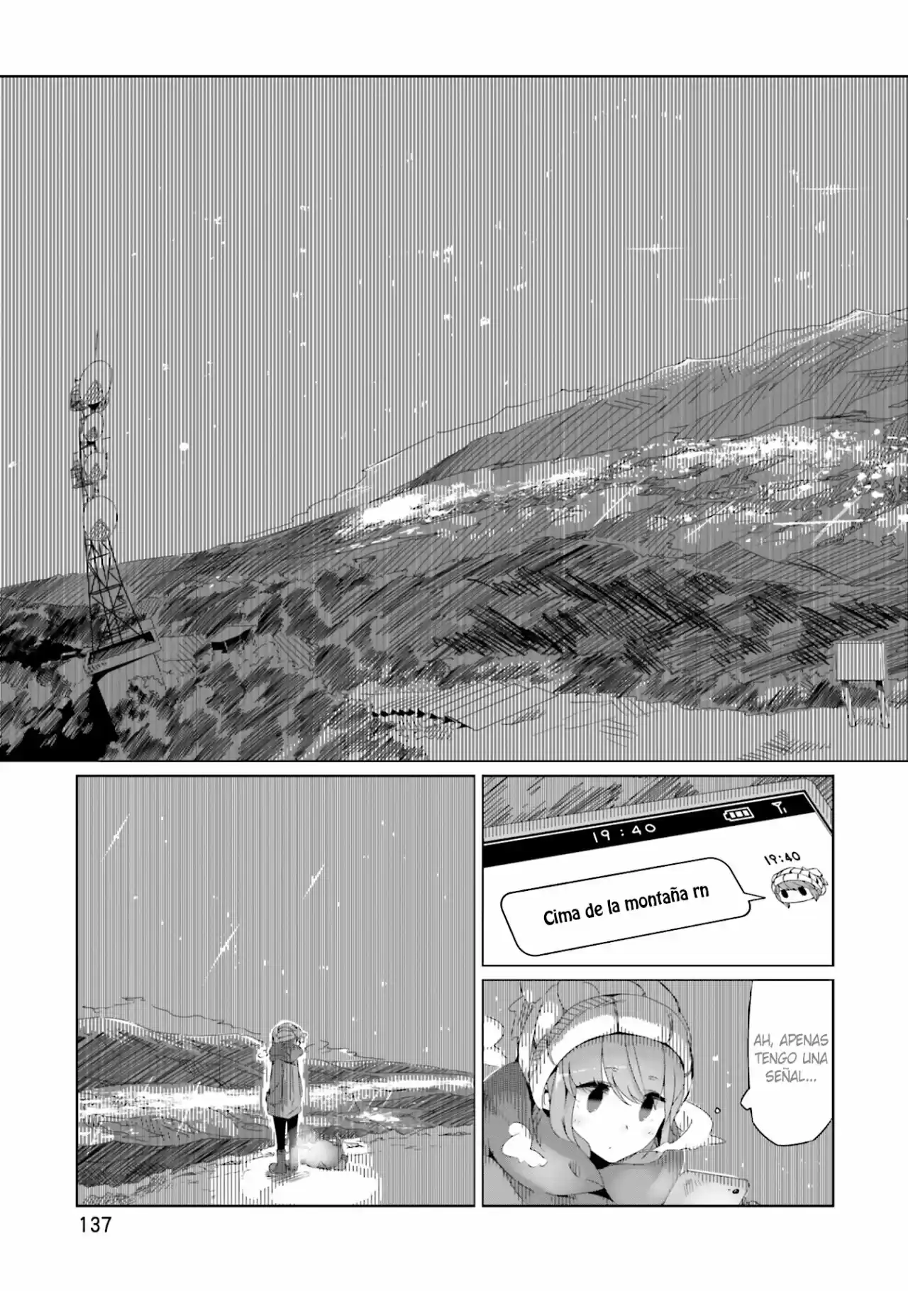 Yurucamp capítulo 18, página 16