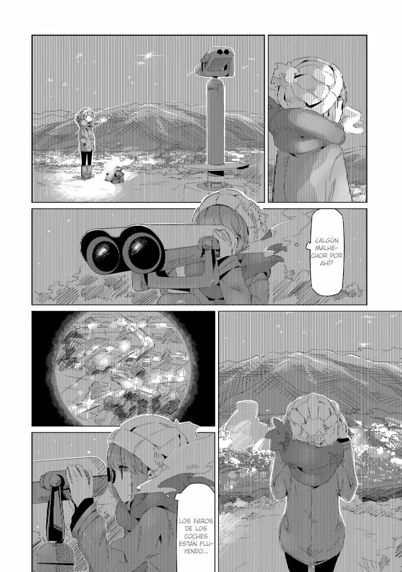 Yurucamp capítulo 18, página 17